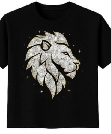 Regal Lion Crest Graphic