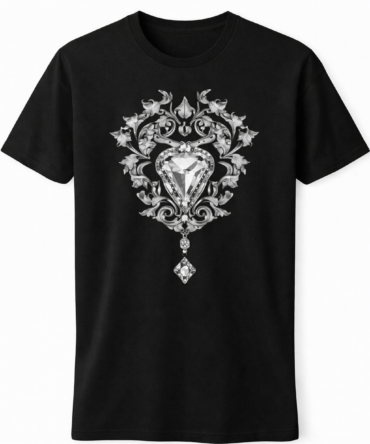“Baroque Diamond Crest”