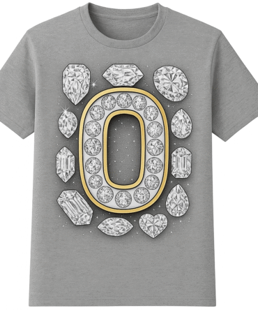 "Platinum Gemstone Cluster”